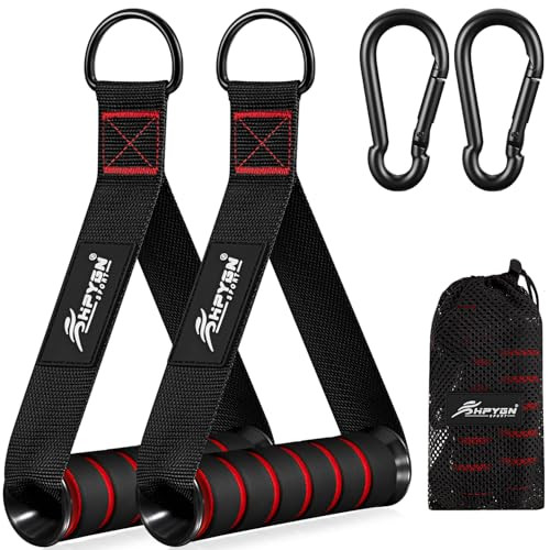 HPYGN Exercise Handle Pull-Down Attachment (1-Red)
