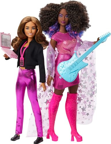 Barbie Careers Career of The Year 2 Dolls & Accessories with Music Star & Tour Manager