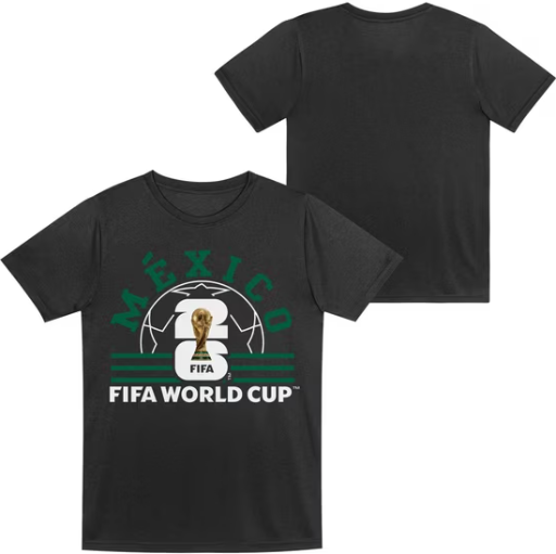 FIFA World Cup 2026 Youth Boys Mexico or France or USA Graphic Tee Deal