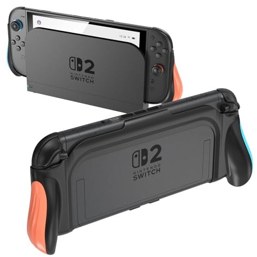 JUSPRO Dockable Grip Case for Nintendo Switch 2 w/ Quick-Release Joy-Con Design Deal