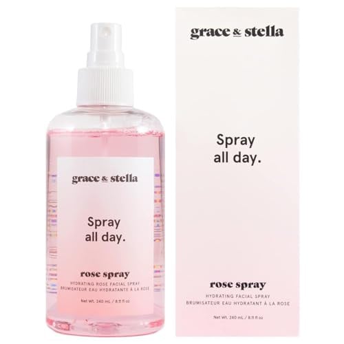 grace & stella Award Winning Rose Water Facial Spray (240ml) Deal