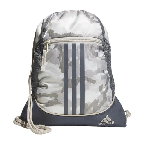 adidas Alliance Drawstring Backpack Camouflage Wonder Beige/Onix Grey/Alumina Beige