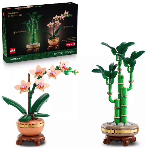 LEGO Botanicals Evergreen Collector’s Set 66809, 599 Pcs.