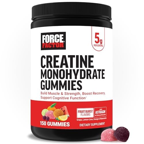 Force Factor Creatine Monohydrate Gummies 150 Count Deal