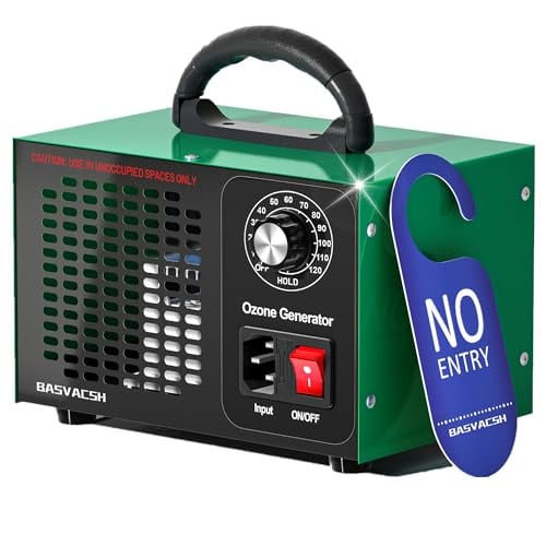 Basvacsh 45,000mg/h Ozone Generator & Air Ionizer
