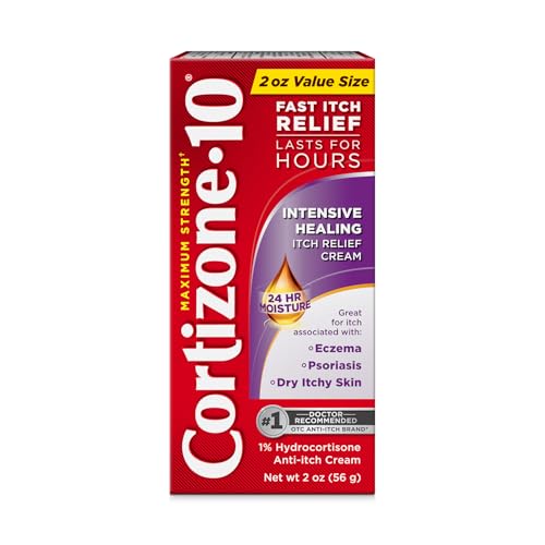 Cortizone-10 Maximum Strength Intensive Healing Anti-Itch Cream 2-Ounce Deal