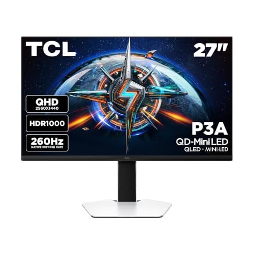 TCL 27" P3A Series QD-Mini LED QHD HDR Gaming Monitor Deal