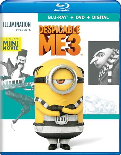 Despicable Me 3 Special Edition (Blu-ray + DVD + Digital)