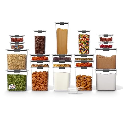 Rubbermaid Brilliance 20-Piece Airtight Food Storage Container Set w/ Scoops Deal