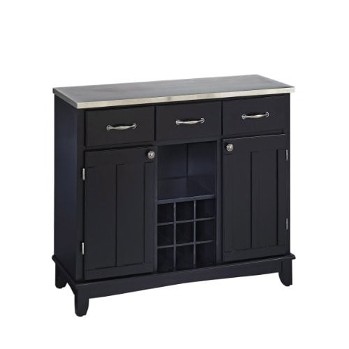 homestyles Server Sideboards-Buffets-Credenzas White (17"D x 41.75"W x 36.25"H) Deal