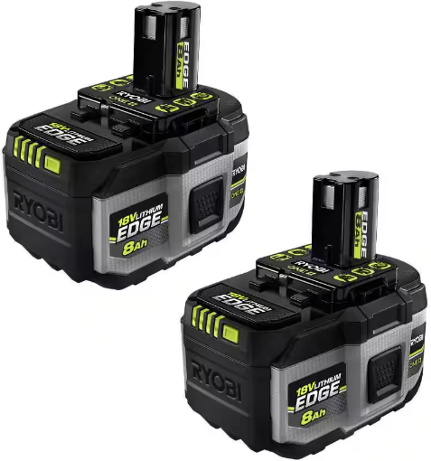 ONE+ 18V Lithium EDGE 8.0Ah Battery (2-Pack)