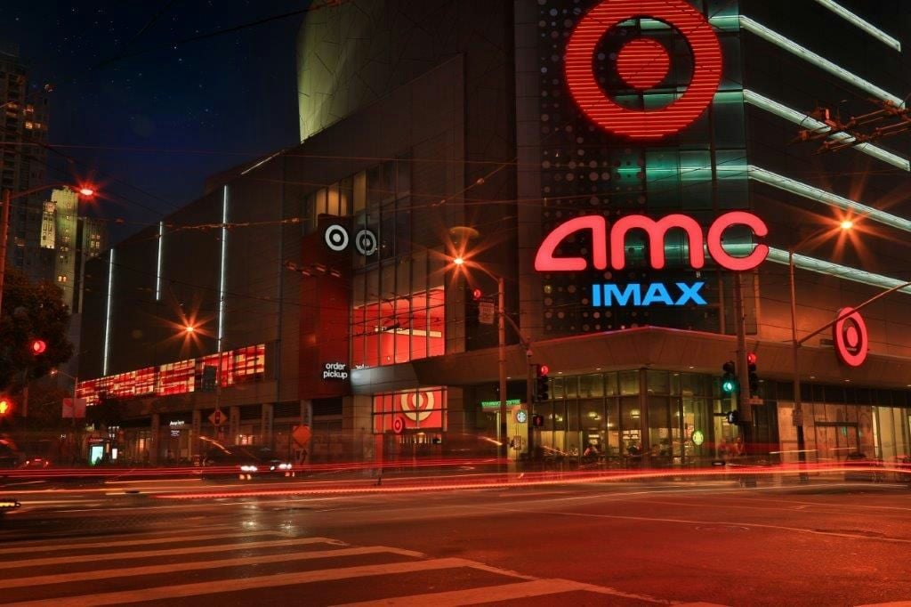 GIFTORY AMC Theaters Yellow 4 Tickets + 1 Popcorn
