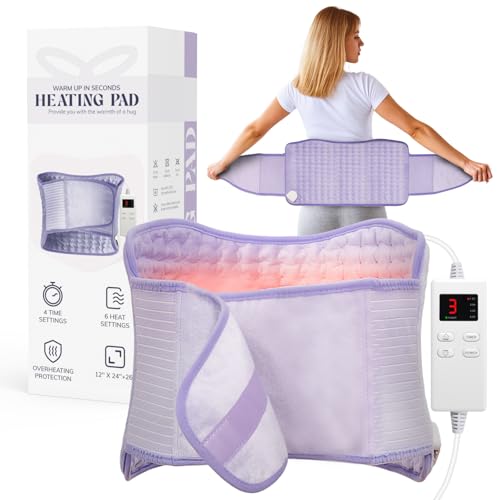 Upgraded Wrap Heating Pad for Back Pain Relief Deal