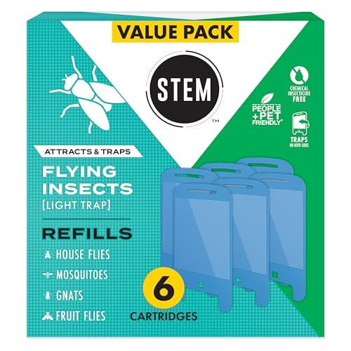 STEM Flying Insect Light Trap Refill Cartridges 6-Count Deal