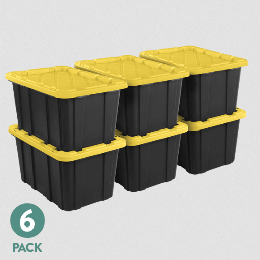 Sterilite Large Storage Bin 27 Gallon 6-Pack Deal