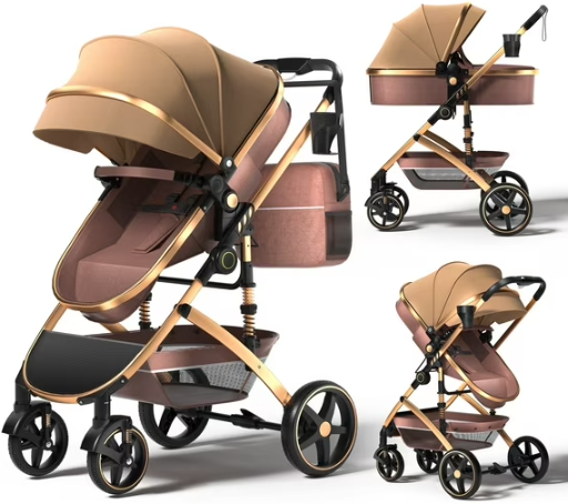 Foldable Lightweight Carriage Reversible Bassinet Deal