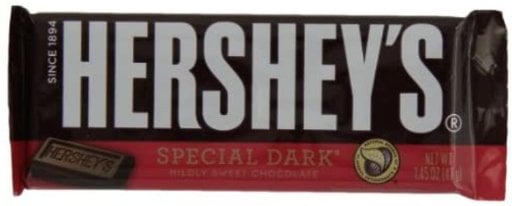 Hershey's Special Dark Mildly Sweet Dark Chocolate Bars 108-Pack (3x36 Count) Deal