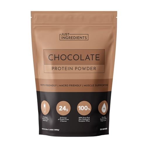 Just Ingredients Chocolate Protein Powder