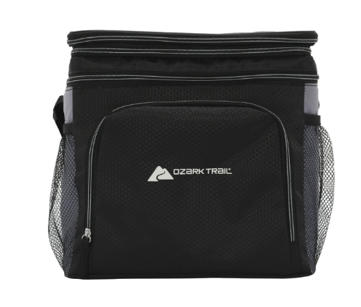 Ozark Trail Soft-Sided 24-Can Cooler (Black)