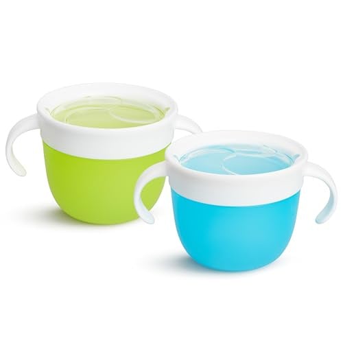 Munchkin Snack Catcher Toddler Snack Cups 2-Pack