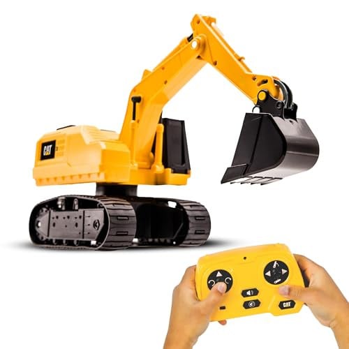 CAT Power Excavator Digger RC Construction for Kids 5+ Deal