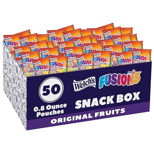 Welch's Fruit Snacks Fusions 50-Pack