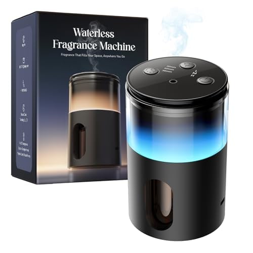 Waterless Essential Oil Diffuser 9-Color LED