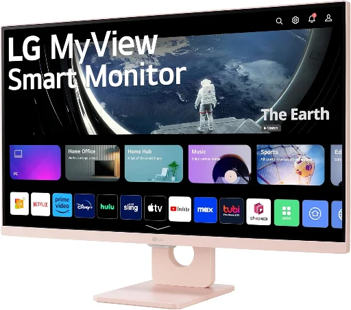 LG 27SR50F-P MyView Smart Monitor 27-Inch FHD IPS Display