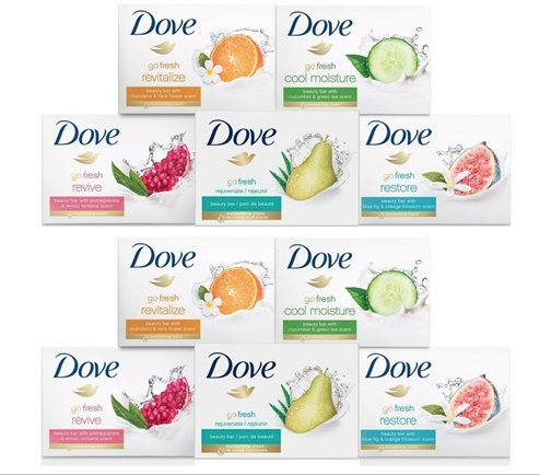 Dove Bar Soap Variety Bundle 15-Pack