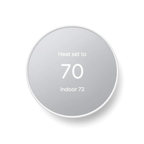 Google Nest Smart Thermostat, Snow