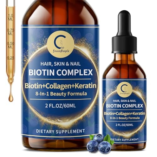 Biotin & Collagen Liquid Drops for Skin, Hair & Nail Growth Deal
