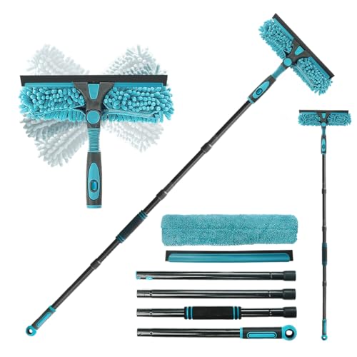 Buysenton Professional 2-in-1 Window Squeegee Cleaner Tool