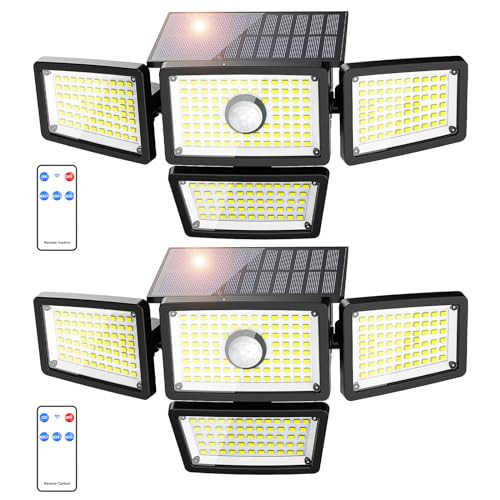 Omibee Outdoor Solar Lights 2-Pack