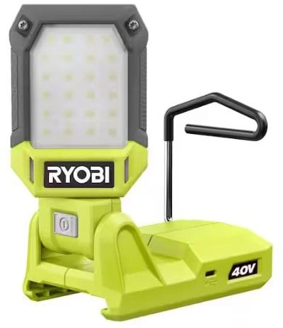 Ryobi 40V Cordless Battery Topper LED Work Light (Tool Only) Deal