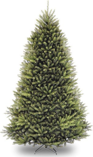 National Tree Company 9' Artificial Full Christmas Tree, Green, Dunhill Fir W/Stand