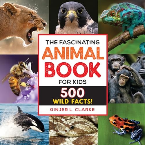 The Fascinating Animal Book for Kids: 500 Wild Facts! Hardcover Deal