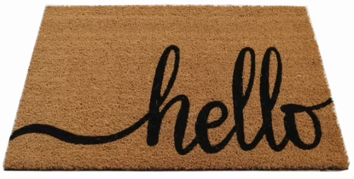 Mainstays Coir Hello Doormat 18"x30" Deal