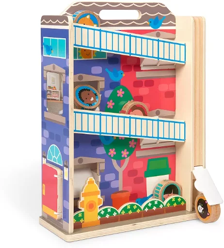 Melissa & Doug GO TOTs Town House Tumble
