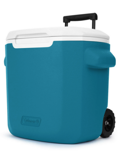 Coleman Chiller 28-Quart Hard Cooler With Wheels
