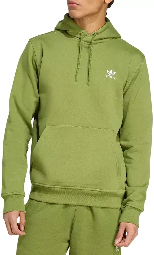Adidas Originals Men's Adicolor Essentials Trefoil Hoodie (Tech Olive) Deal