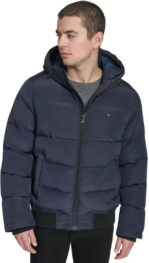 Tommy Hilfiger Men's Ribstop Hooded Snorkel Jacket