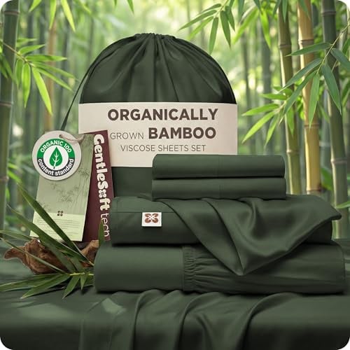Bedsure Organic Bamboo Viscose Sheet Set Deal