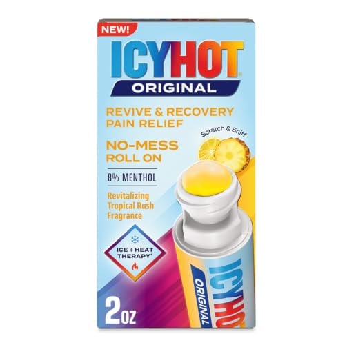 Icy Hot Original Pain Relief Roll-On 2-Oz (Tropical Rush)