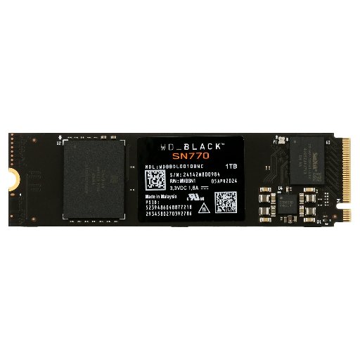 WD Black 1TB SN770 NVMe Internal Gaming SSD