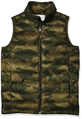 Amazon Essentials Lightweight Water-Resistant Packable Puffer Vest