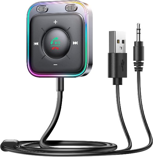 JOYROOM Hands-free Bluetooth 5.4 AUX Car Adapter