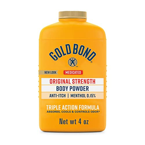 Gold Bond Medicated Original Strength Anti-Itch Body Powder 4-Oz