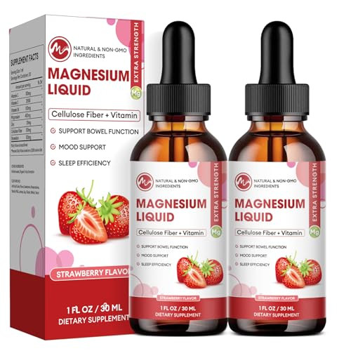 Magnesium Glycinate Liquid Drops 2-Pack