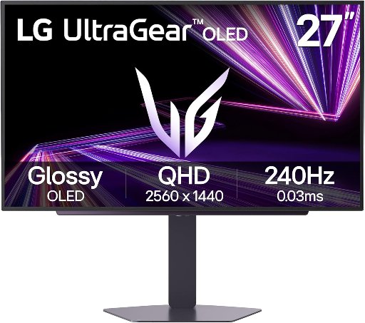 LG 27GX704A-B 27-inch QHD OLED Gaming Monitor 240Hz