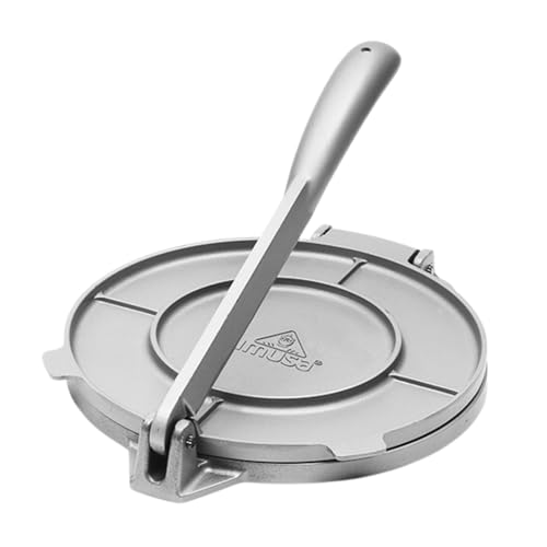 IMUSA 8 Inch Cast Aluminum Tortilla Press